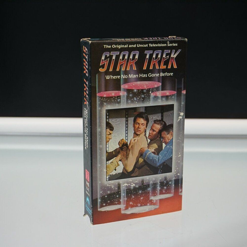 1966 Star Trek Original TV Series VHS Episode 2 Where No Man Has Gone Before